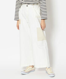 AVIREX | ワイドパンツ/ WIDE PANTS TYPE BLUE(デニムパンツ)