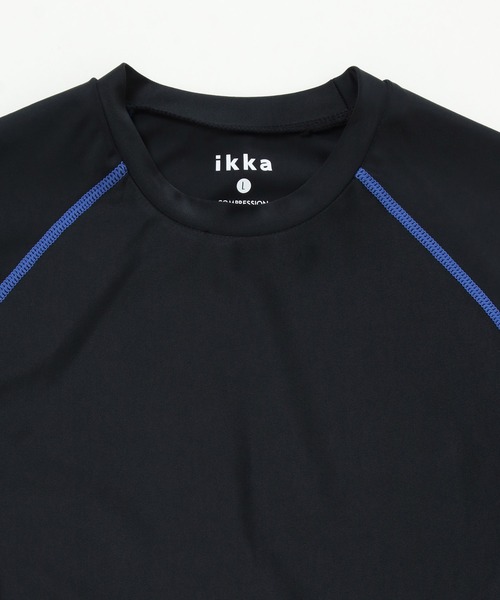 ikka(イッカ)の「SPコンプレッショントップス(Tシャツ/カットソー・メンズ・ブルー/ブラック・XL/M/L)」の8枚目の写真