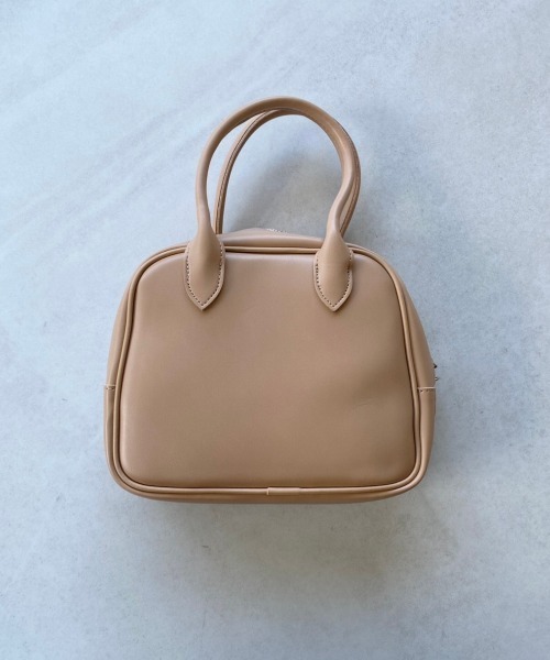 Aunt Marie's(アントマリーズ)の「2WAYミニボストンバッグ / ペットボトル収納可能(ボストンバッグ・レディース・アイボリー/ダークブラウン/ベージュ/ブラック・FREE)」の18枚目の写真