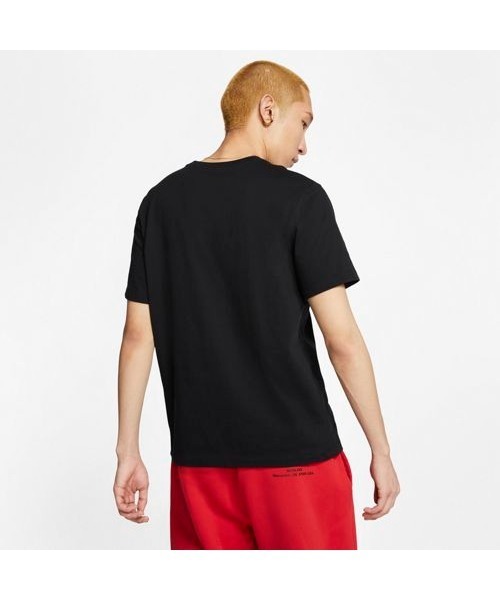 NIKE（ナイキ）の「NIKE/ナイキ NSW TEE AIR PHOTO TEE（Tシャツ/カットソー・メンズ・ブラック/ホワイト・M/S/L/XL）」の4枚目の写真