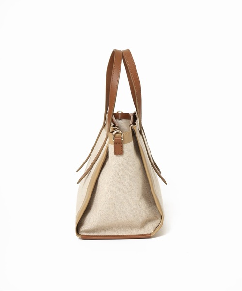 SLOBE IENA(スローブイエナ)の「【tov/トーヴ】MIMIC ハンドバッグ◆(ハンドバッグ・レディース・ベージュ・FREE)」の3枚目の写真