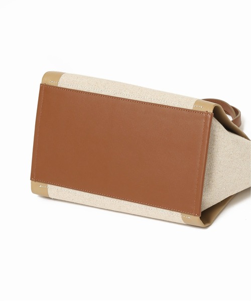 SLOBE IENA(スローブイエナ)の「【tov/トーヴ】MIMIC ハンドバッグ◆(ハンドバッグ・レディース・ベージュ・FREE)」の4枚目の写真