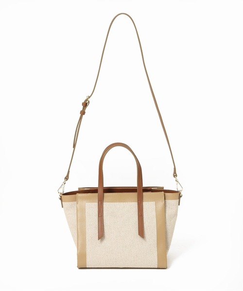 SLOBE IENA(スローブイエナ)の「【tov/トーヴ】MIMIC ハンドバッグ◆(ハンドバッグ・レディース・ベージュ・FREE)」の13枚目の写真