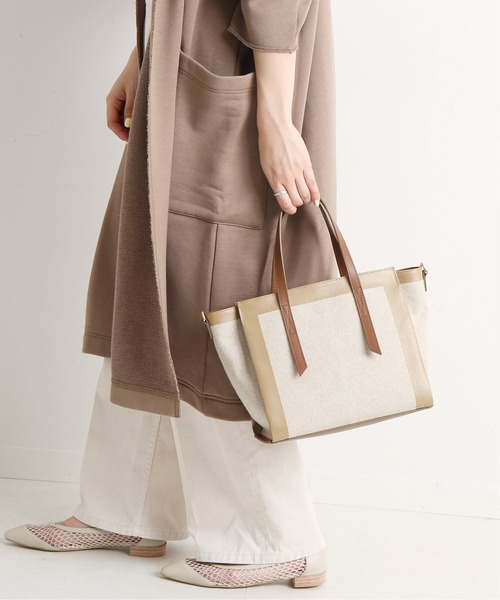 SLOBE IENA(スローブイエナ)の「【tov/トーヴ】MIMIC ハンドバッグ◆(ハンドバッグ・レディース・ベージュ・FREE)」の17枚目の写真