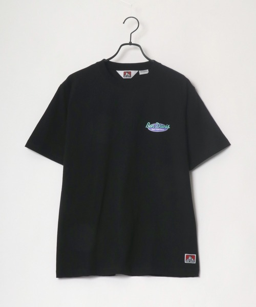 BEN DAVIS(ベンデイビス)の「BEN DAVIS/ベンデイビス バックプリント イラスト オーバルロゴ Tシャツ(Tシャツ/カットソー・メンズ・ホワイト/ブラック/パープル/グレイッシュブルー/グレー系その他/ホワイト系その他/グリーン系その他/ピンク系その他・M/L/XL)」の15枚目の写真