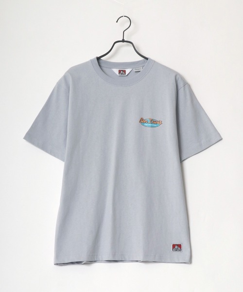 BEN DAVIS(ベンデイビス)の「BEN DAVIS/ベンデイビス バックプリント イラスト オーバルロゴ Tシャツ(Tシャツ/カットソー・メンズ・ホワイト/ブラック/パープル/グレイッシュブルー/グレー系その他/ホワイト系その他/グリーン系その他/ピンク系その他・M/L/XL)」の17枚目の写真