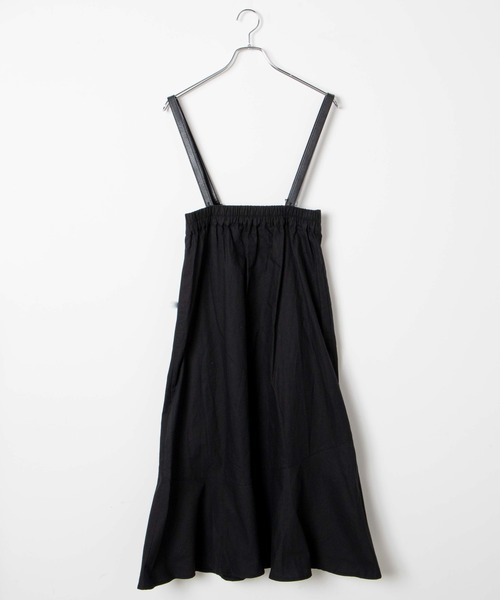 WEGO（ウィゴー）の「WEGO/ウエスタンバックルサス付きスカート（スカート・レディース・ブラック・FREE）」の8枚目の写真