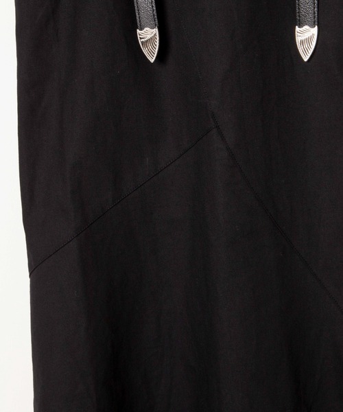 WEGO（ウィゴー）の「WEGO/ウエスタンバックルサス付きスカート（スカート・レディース・ブラック・FREE）」の9枚目の写真