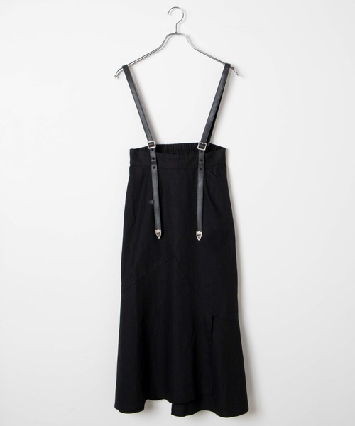 WEGO（ウィゴー）の「WEGO/ウエスタンバックルサス付きスカート（スカート・レディース・ブラック・FREE）」の16枚目の写真