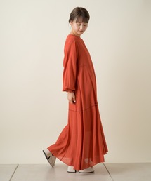 Kastane | 楊柳ティアードハシゴレースワンピース(ワンピース)