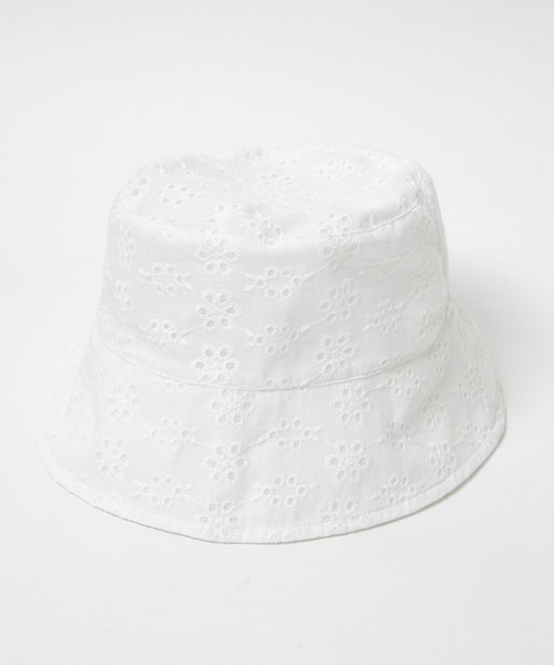 WEGO（ウィゴー）の「WEGO/コットンレースハット（ハット・レディース・ブラウン/オフホワイト/ブラック・FREE）」の5枚目の写真