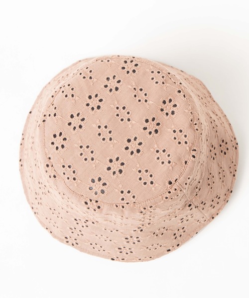 WEGO（ウィゴー）の「WEGO/コットンレースハット（ハット・レディース・ブラウン/オフホワイト/ブラック・FREE）」の8枚目の写真