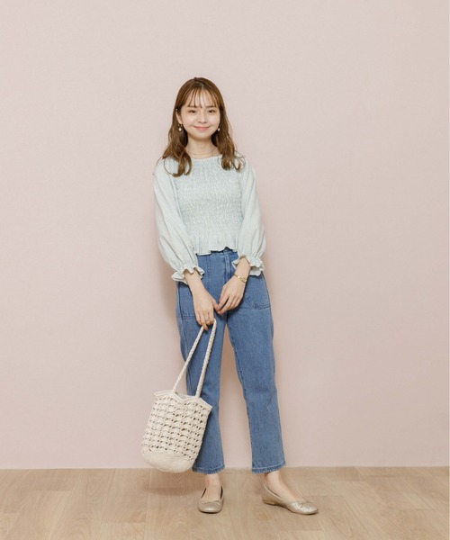 flower（フラワー）の「テンダークロシェトート（トートバッグ・レディース・ベージュ/アイボリー・FREE）」の8枚目の写真