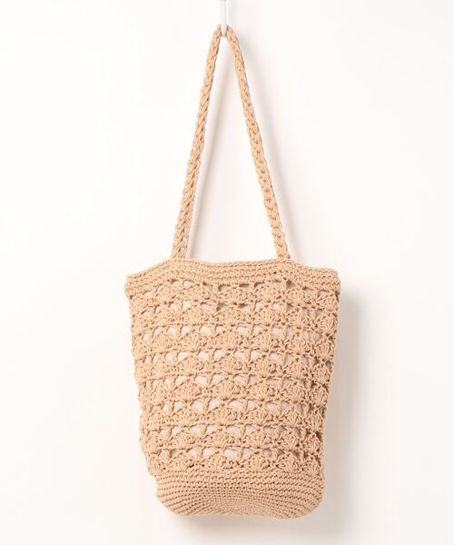 flower（フラワー）の「テンダークロシェトート（トートバッグ・レディース・ベージュ/アイボリー・FREE）」の20枚目の写真