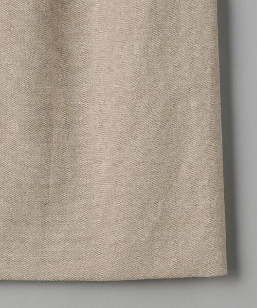 BEAUTY&YOUTH UNITED ARROWS（ビューティーアンドユースユナイテッドアローズ）の「BY タックフロントスリットスカート（スカート・レディース・ベージュ/ダークブラウン・LARGE/SMALL/MEDIUM）」の15枚目の写真