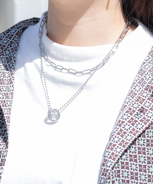 PairPair（ペアペア）の「モチーフチェーンネックレス（ネックレス・レディース・シルバー系その他/シルバー・FREE）」の2枚目の写真
