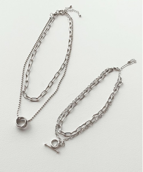 PairPair（ペアペア）の「モチーフチェーンネックレス（ネックレス・レディース・シルバー系その他/シルバー・FREE）」の4枚目の写真