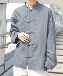 ルーズチャイナシャツ(ユニセックス)