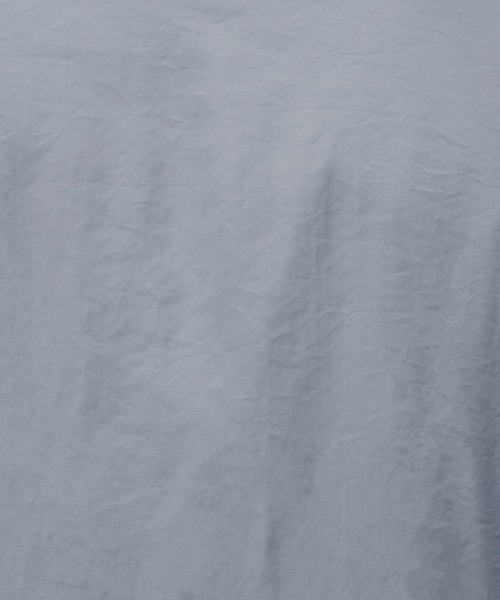 PairPair（ペアペア）の「ルーズチャイナシャツ(ユニセックス)（シャツ/ブラウス・メンズ・グレイッシュブルー/グレイッシュベージュ・LARGE/MEDIUM）」の9枚目の写真