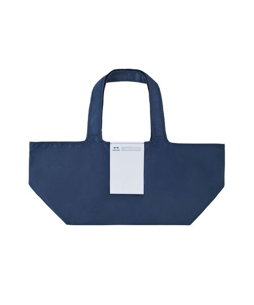 BRUNO（ブルーノ）の「コンパクトエコバッグL（エコバッグ/サブバッグ・レディース・ネイビー/ピンク/ブルーグリーン・ﾌﾘ-）」の2枚目の写真