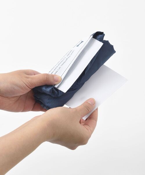 BRUNO（ブルーノ）の「コンパクトエコバッグL（エコバッグ/サブバッグ・レディース・ネイビー/ピンク/ブルーグリーン・ﾌﾘ-）」の8枚目の写真