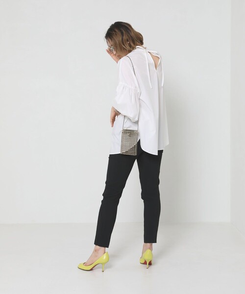 Sig FREAK'S STORE（シグフリークスストア）の「2way袖ボリュームスリーブブラウス（シャツ/ブラウス・レディース・ホワイト/ブルー/ブラック・ﾌﾘ-）」の6枚目の写真