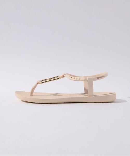 IPANEMA（イパネマ）の「＜Ipanema＞メタルモチーフ トングサンダル（サンダル・レディース・ブラック/ベージュ・23cm/24cm/24.5cm）」の4枚目の写真