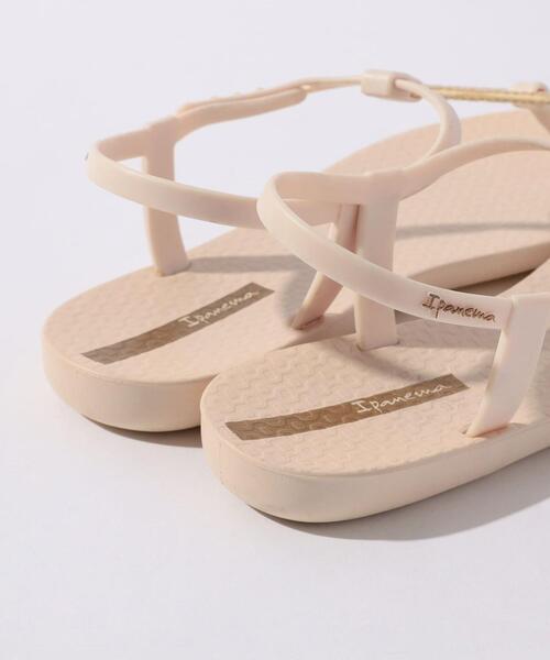 IPANEMA（イパネマ）の「＜Ipanema＞メタルモチーフ トングサンダル（サンダル・レディース・ブラック/ベージュ・23cm/24cm/24.5cm）」の8枚目の写真