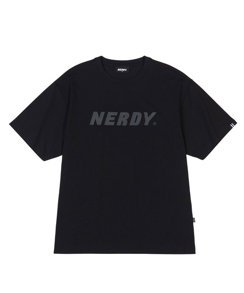 NERDY（ノルディ）の「NERDY Tone One Tone Logo 1/2 Sleeve T-shiirt