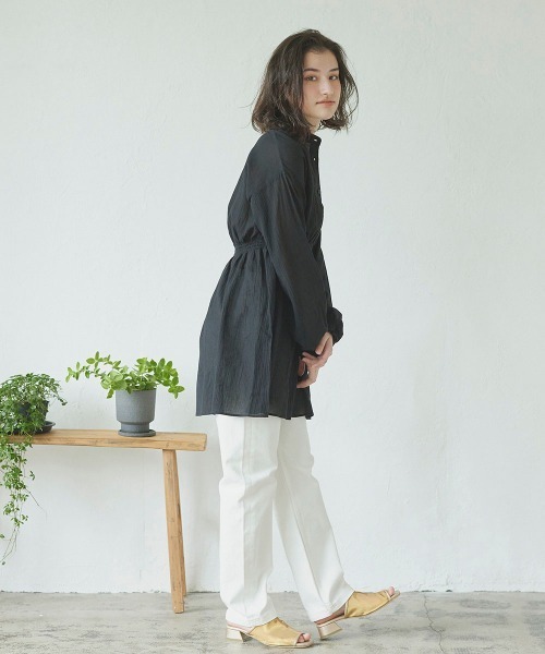 LIPSTAR（リップスター）の「11OZストレートフィットデニムパンツ（デニムパンツ・レディース・ネイビー/オフホワイト/ブルー・S/M/SS）」の19枚目の写真