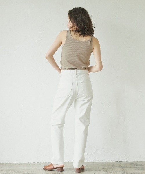 LIPSTAR（リップスター）の「11OZストレートフィットデニムパンツ（デニムパンツ・レディース・ネイビー/オフホワイト/ブルー・S/M/SS）」の15枚目の写真