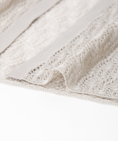 AS KNOW AS de base(アズノゥアズドゥバズ)の「やさしくポコポコカーディガン(カーディガン/ボレロ・レディース・ブラック/ホワイト/グレー/ブルー・FREE)」の19枚目の写真