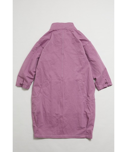 And A（アンドエー）の「AlexanderLeeChang アレキサンダーリーチャン / BIG LONG COAT オーバーサイズ ヘリンボーンビッグロングコート / AC032104（その他アウター・メンズ・ベージュ/パープル/チャコールグレー・2/3）」の5枚目の写真