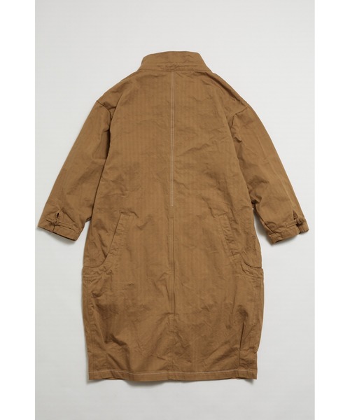 And A（アンドエー）の「AlexanderLeeChang アレキサンダーリーチャン / BIG LONG COAT オーバーサイズ ヘリンボーンビッグロングコート / AC032104（その他アウター・メンズ・ベージュ/パープル/チャコールグレー・2/3）」の17枚目の写真