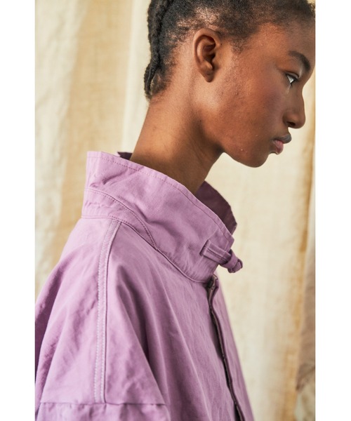 And A（アンドエー）の「AlexanderLeeChang アレキサンダーリーチャン / BIG LONG COAT オーバーサイズ ヘリンボーンビッグロングコート / AC032104（その他アウター・メンズ・ベージュ/パープル/チャコールグレー・2/3）」の12枚目の写真