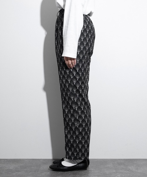 kutir(クティール)の「【ウエストゴム仕様!】アールデコイージースラックスパンツ(その他パンツ・レディース・ブラック系その他/オレンジ系その他・SMALL/MEDIUM/LARGE)」の5枚目の写真