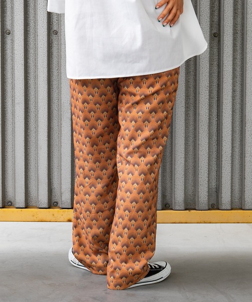 kutir(クティール)の「【ウエストゴム仕様!】アールデコイージースラックスパンツ(その他パンツ・レディース・ブラック系その他/オレンジ系その他・SMALL/MEDIUM/LARGE)」の18枚目の写真