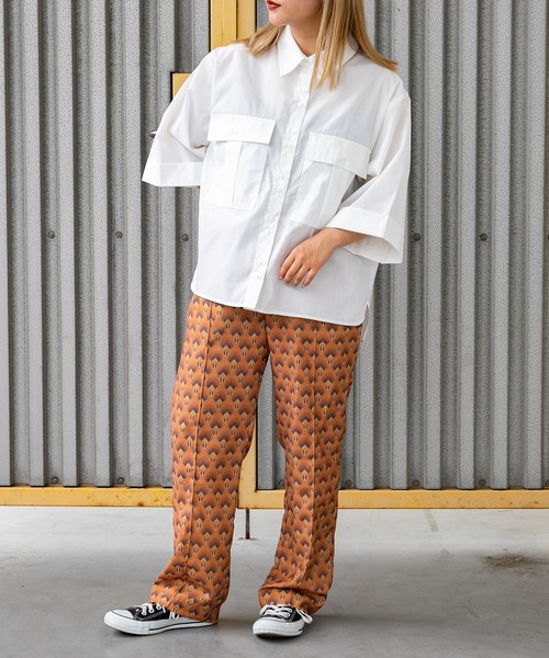 kutir(クティール)の「【ウエストゴム仕様!】アールデコイージースラックスパンツ(その他パンツ・レディース・ブラック系その他/オレンジ系その他・SMALL/MEDIUM/LARGE)」の12枚目の写真