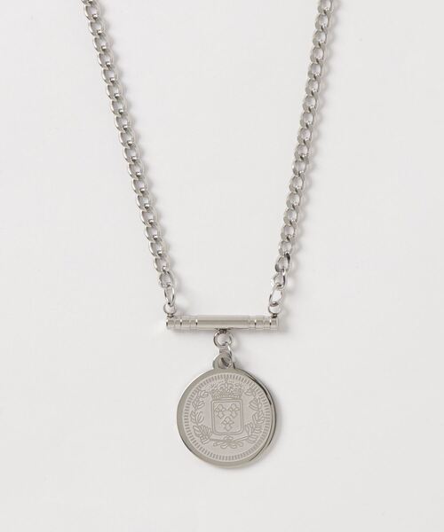 Ree&Mee（リーアンドミー）の「Ree＆Mee アンティーク 3連コイン ネックレス（ネックレス・メンズ・シルバー・FREE）」の2枚目の写真