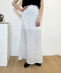 CEMONEMO | ドット マーメイド フレアスカート(スカート)