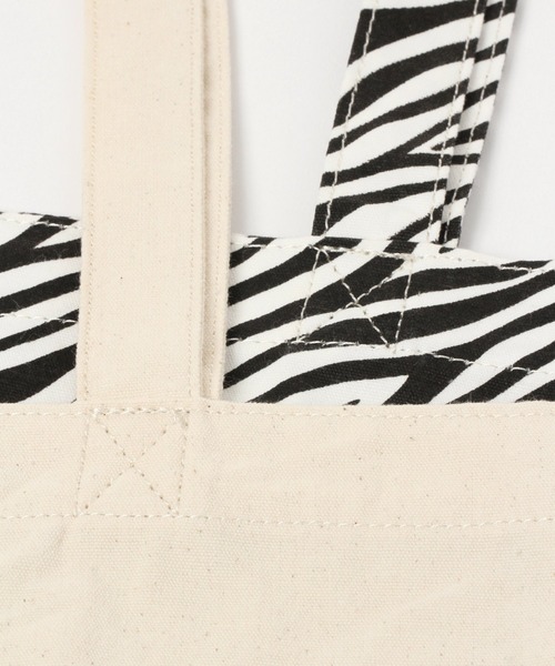 GLOBAL WORK（グローバルワーク）の「ベーシックロゴA4トート/955199（トートバッグ・レディース・パープル系その他2/オフホワイト/グレー/その他/ブラック/グリーン/ベージュ/ダークブラウン/ラベンダー・FREE）」の18枚目の写真