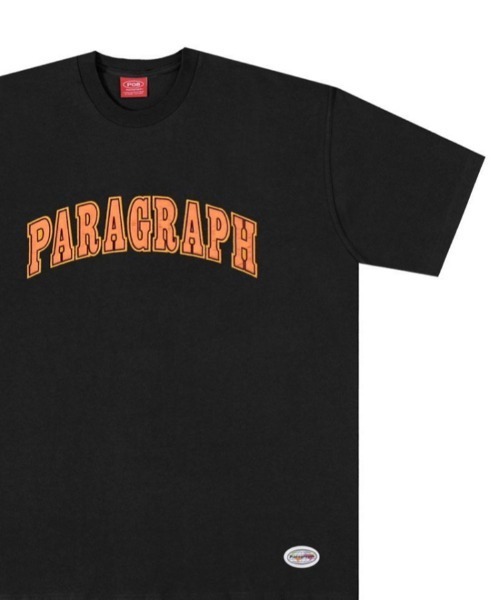 パラグラフ カレッジロゴ 半袖Tシャツ（旧品）