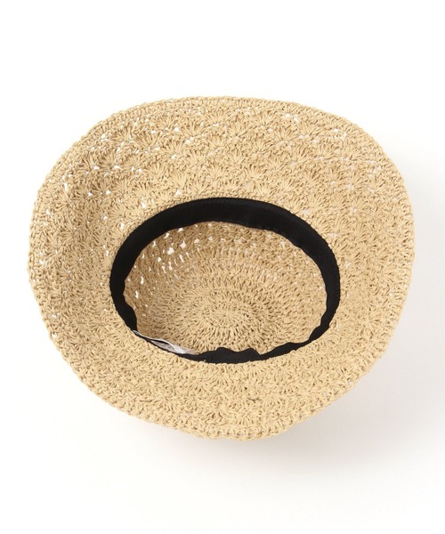GLOBAL WORK(グローバルワーク)の「畳めるスカシアミハット/931369(ハット・レディース・ブラウン/ナチュラル・FREE)」の8枚目の写真