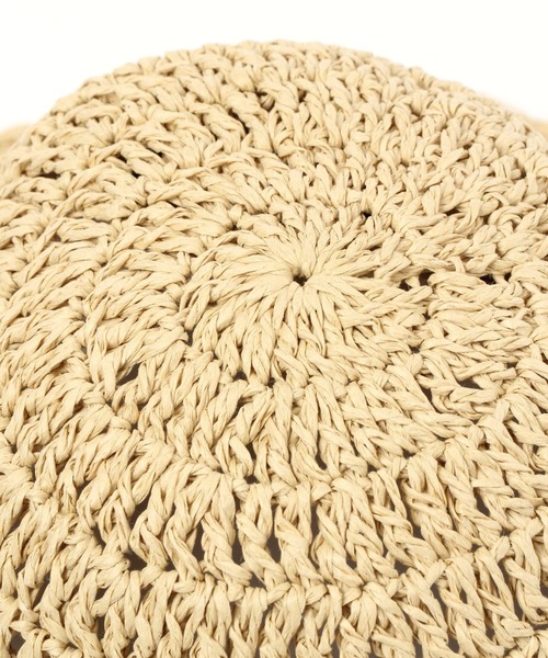 GLOBAL WORK(グローバルワーク)の「畳めるスカシアミハット/931369(ハット・レディース・ブラウン/ナチュラル・FREE)」の9枚目の写真