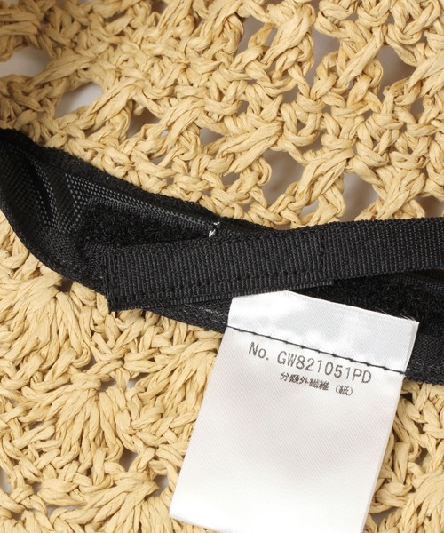 GLOBAL WORK(グローバルワーク)の「畳めるスカシアミハット/931369(ハット・レディース・ブラウン/ナチュラル・FREE)」の14枚目の写真