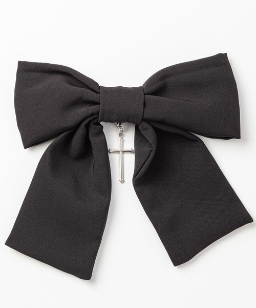 DearMyLove（ディアマイラブ）の「バルーン袖リボンリボンワンピース（ワンピース・レディース・ブラック/グレー・MEDIUM/LARGE）」の21枚目の写真