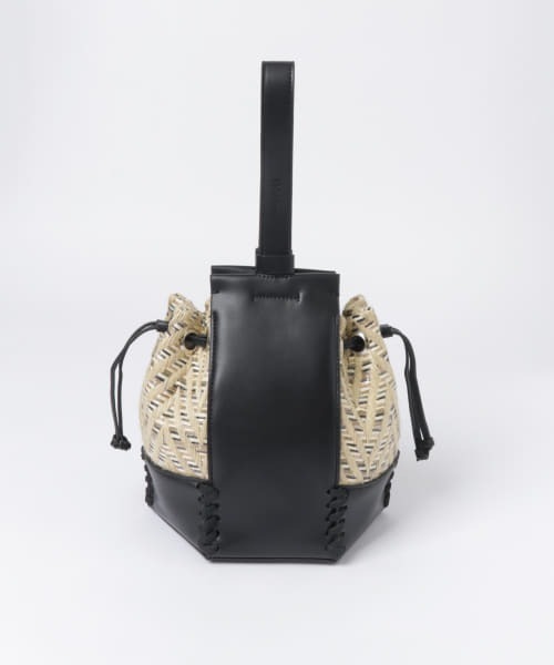 PROTCOL（プロトコル）の「PROTCOL　Hexagon Drawstring Bag（ハンドバッグ・レディース・ブラック系その他/グリーン系その他・FREE）」の9枚目の写真