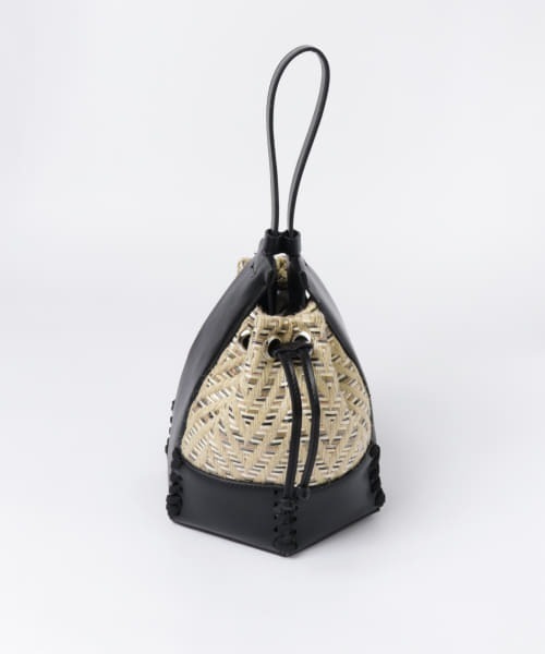 PROTCOL（プロトコル）の「PROTCOL　Hexagon Drawstring Bag（ハンドバッグ・レディース・ブラック系その他/グリーン系その他・FREE）」の10枚目の写真