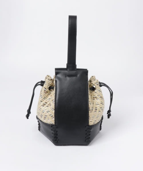 PROTCOL（プロトコル）の「PROTCOL　Hexagon Drawstring Bag（ハンドバッグ・レディース・ブラック系その他/グリーン系その他・FREE）」の11枚目の写真