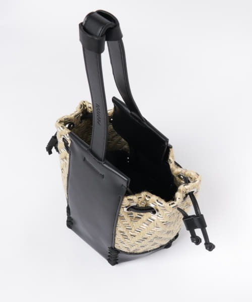 PROTCOL（プロトコル）の「PROTCOL　Hexagon Drawstring Bag（ハンドバッグ・レディース・ブラック系その他/グリーン系その他・FREE）」の13枚目の写真